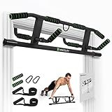 KAKICLAY 2024 Upgrade Multi-Grip Pull Up Bar...