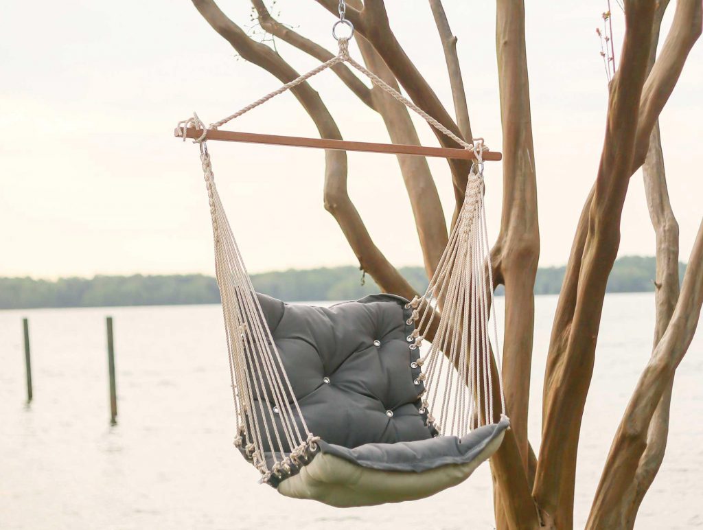outdoor hammock chair tufted