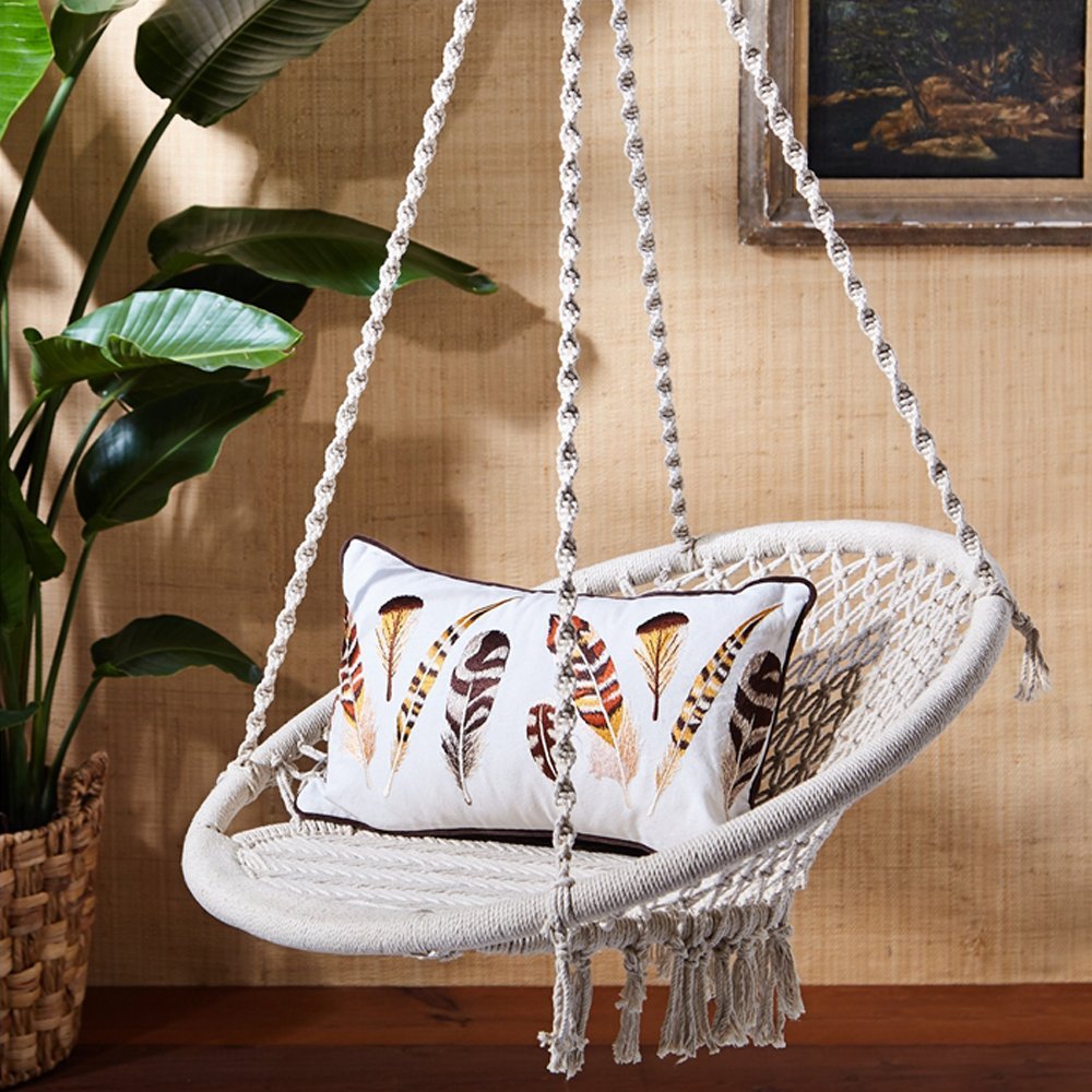 Out of Africa Macrame Hanging Chair