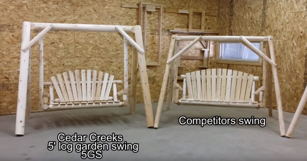 American Made Log Swing vs Imported Log Swing