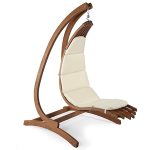 Wooden Hanging Lounge Chair Wave