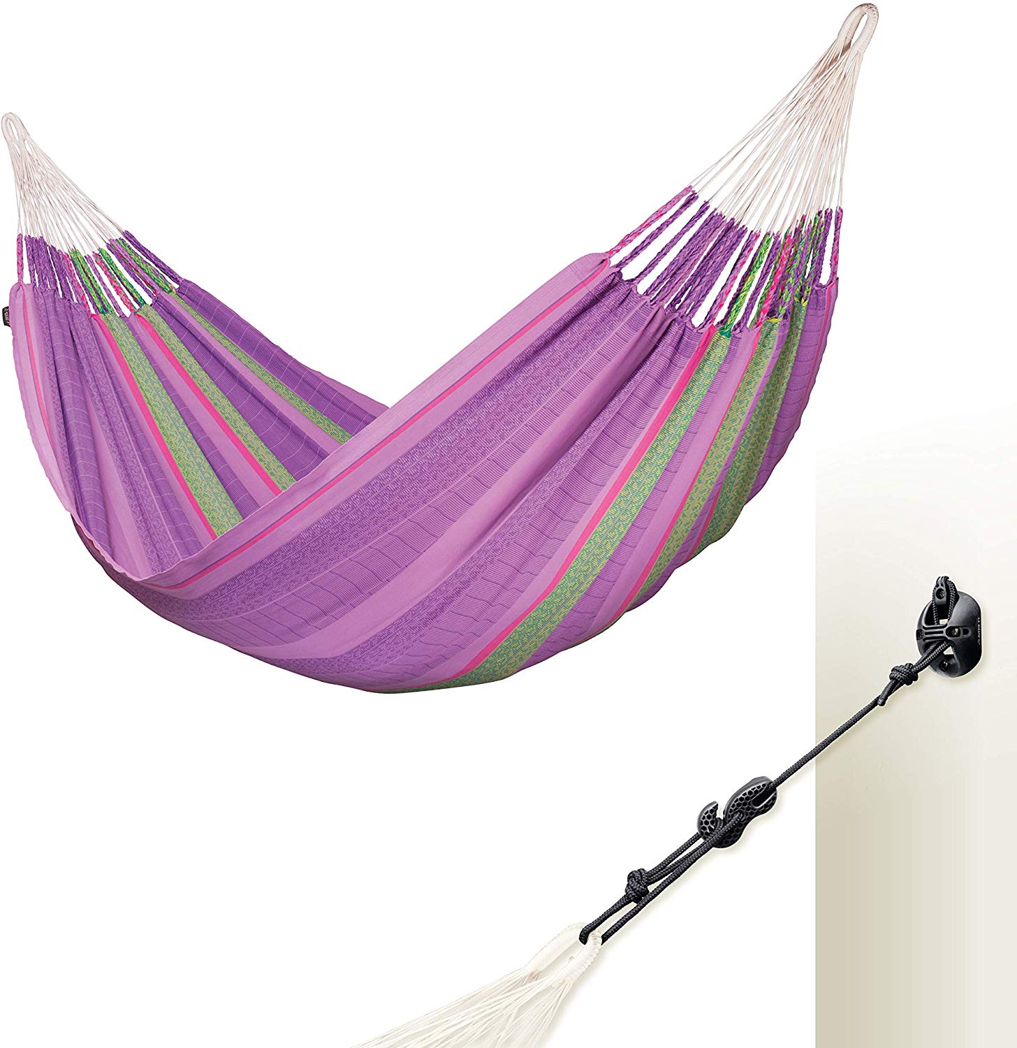 Organic-Cotton-Kingsize-Family-Classic-Hammock-with-CasaMount-Black-Multipurpose-Suspension