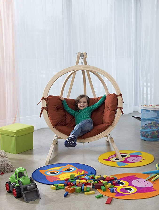 kid hanging chair