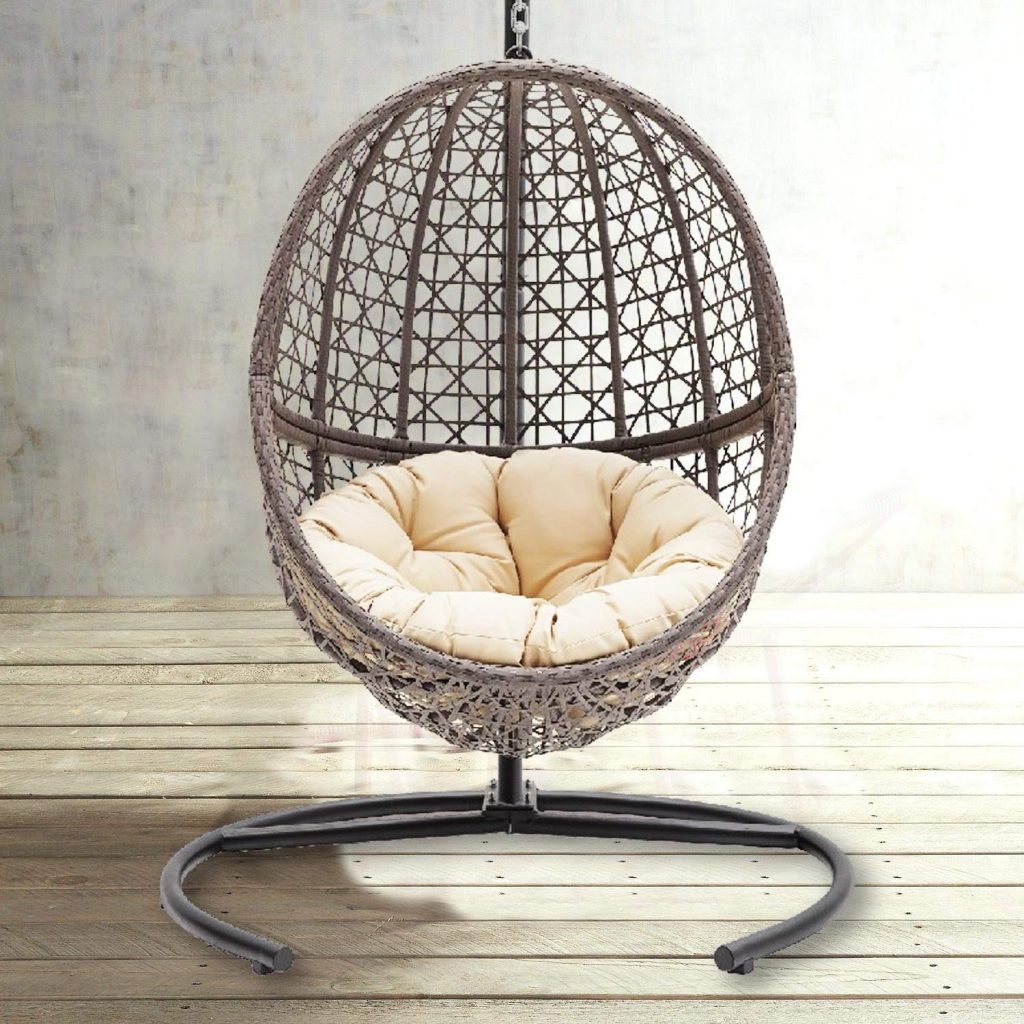ikea-hanging-egg-chair-with-stand-alternative - Hanging Chairs