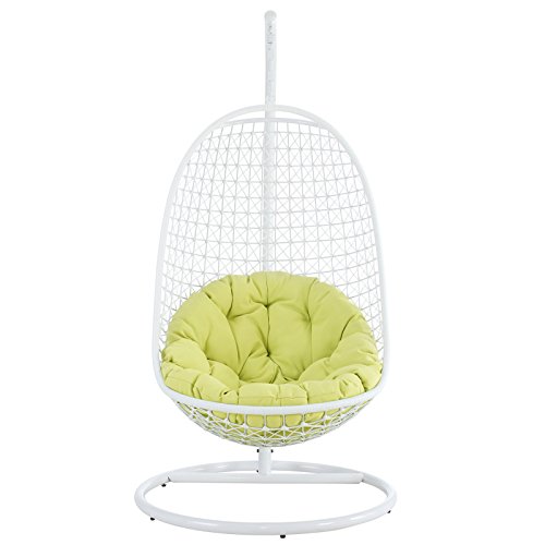 white swing seat whith stand