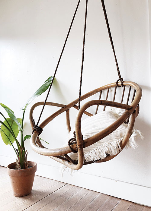 vintage-hanging-papasan-chair-bamboo